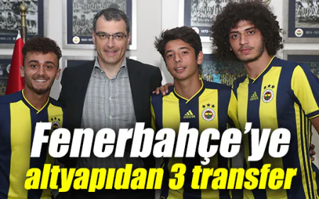 Altyapıdan Üç İmza: Bursaspor’un Gençleri Fenerbahçe’de