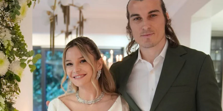 Çağlar Söyüncü ve Serra Pekdemir'in Düğününe Futbol Dünyası Damga Vurdu
