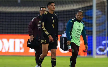 Sakatlık Alarmı: Edson Alvarez Milli Maçta Düşündürdü!