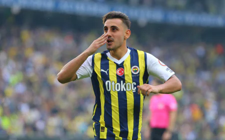 Kerem Aktürkoğlu, 25 Milyon Euro’luk Anlaşmayla Fenerbahçe’ye Katıldı