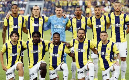 Fenerbahçe, Şampiyonlar Ligi Ön Elemesinde Deplasmanda Berabere Kaldı