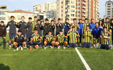 Fenerbahçe Altyapısı Gümbür Gümbür: U15’te 5-2’lik Galibiyet