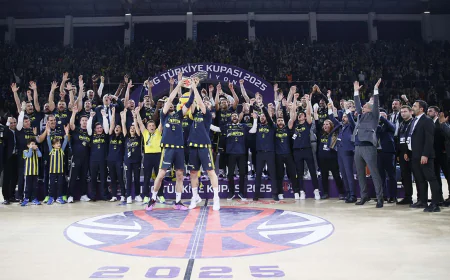 Fenerbahçe Beko, 2025 Türkiye Kupası'nın Şampiyonu Oldu!