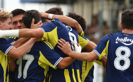 Fenerbahçe Akademi Takımlarının Lig Maçları Belli Oldu