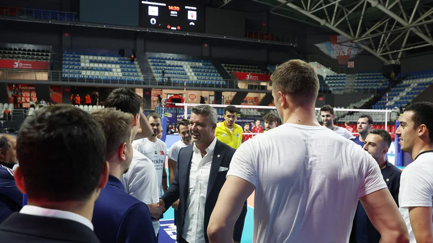 Başkan Sadettin Saran ve Voleybolcularımız, Spor Toto Zaferinin Ardından Konuştu