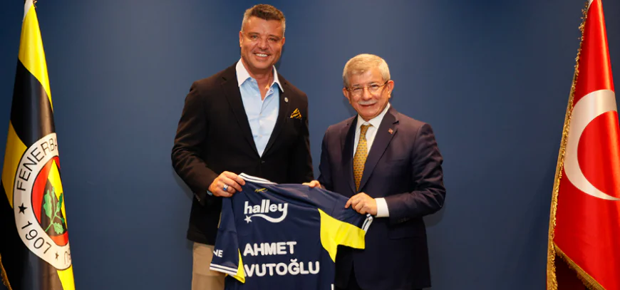 Gelecek Partisi Genel Başkanı Ahmet Davutoğlu’ndan Başkanımız Sadettin Saran’a Ziyaret